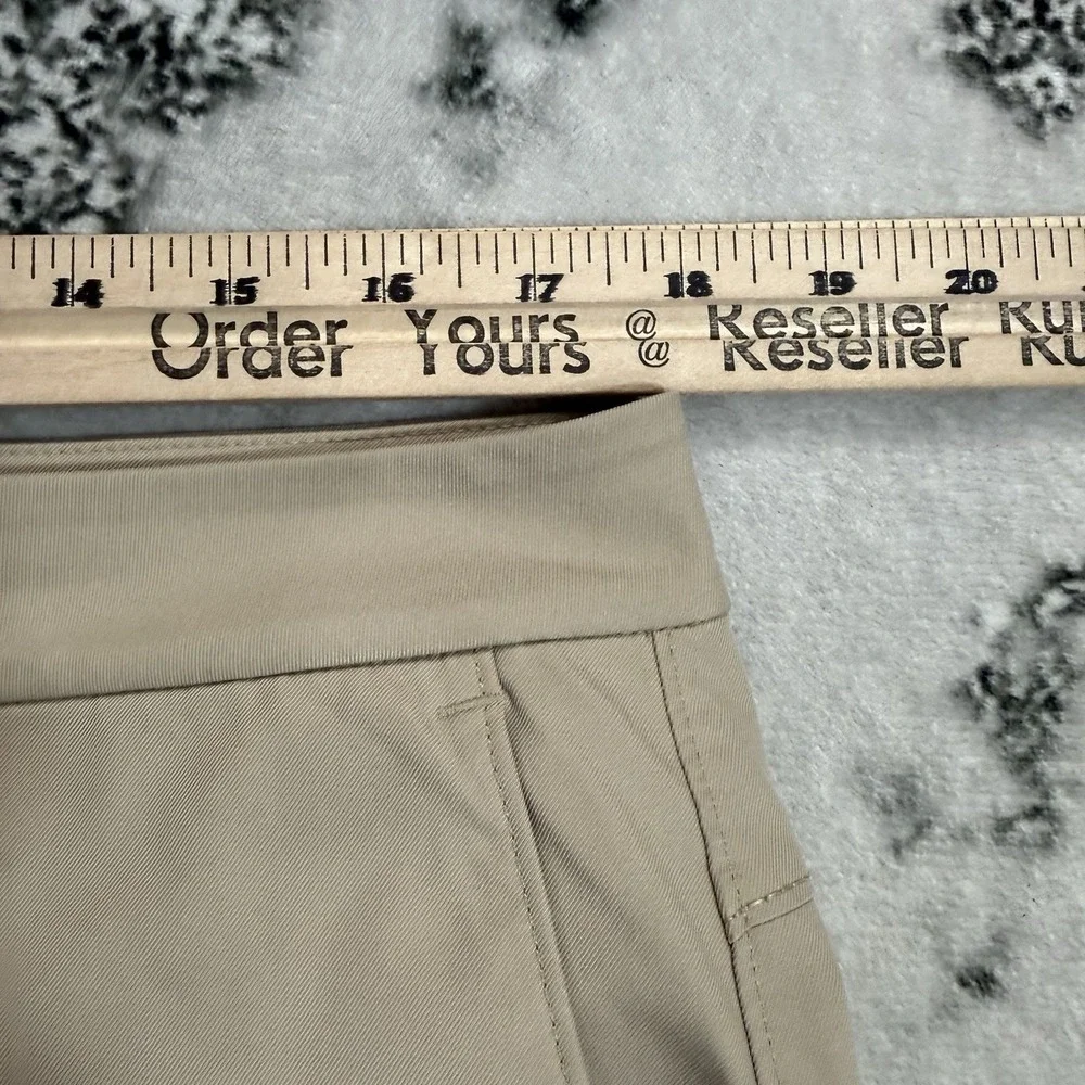 Public Rec Mens 34X32 Khaki Tan Performance Chino Pants Travel Stretch Zip Pocke